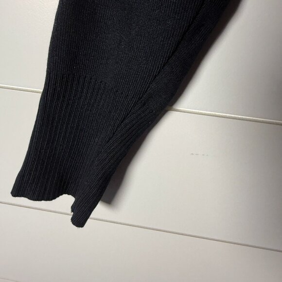 Maria Di Ripabianca Cardigan Short Sleeve- Twin Sweater Set Black Sz 8 - Picture 9 of 14